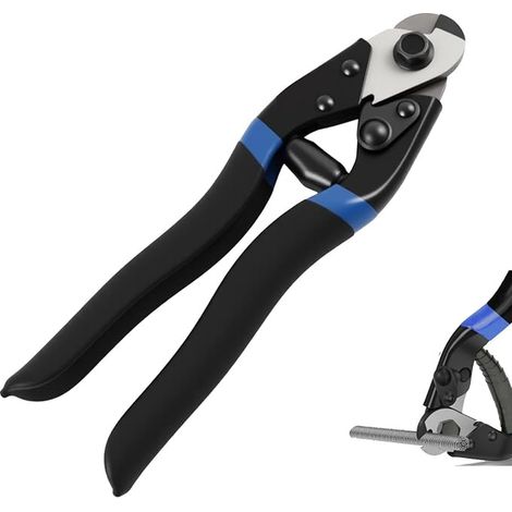 Cutting pliers, forged cables 190 mm, cutting for metal, bicycle brake cables, precision cutters, pliers (1/3)