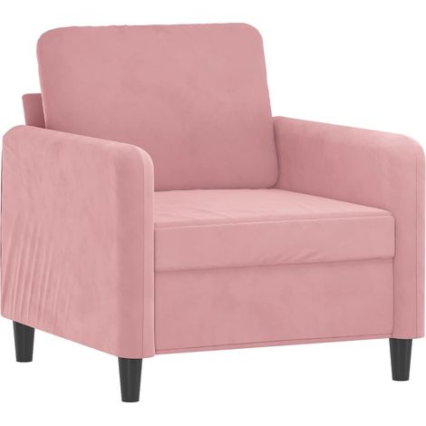 Fauteuil relax Fauteuil Rose 60 cm Velours (1/5)