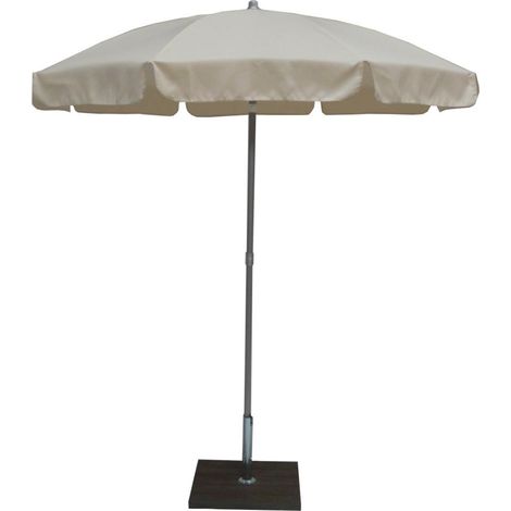 Ombrellone da giardino esterno terrazzo piscina e spiaggia Borgo - Beige (1/5)