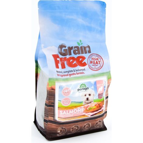 CROCCHETTE PERAGA GRAIN FREE PER CANE CUCCIOLO 2KG SALMONE (1/4)