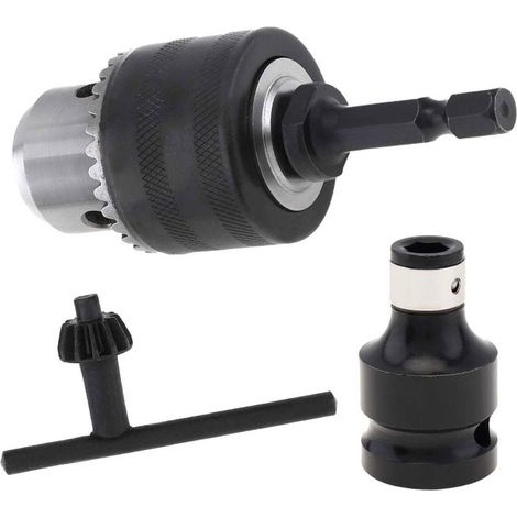 3/8"-Bohrfutteradapter zur Umwandlung eines Schlagschraubers in eine elektrische Bohrmaschine (1/5)