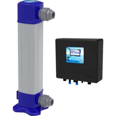 Stérilisateur UV O'CLEAR Bio 50m³ – Traitement automatique sans produits chimiques – Éradication des micro-organismes – 15 m³/h