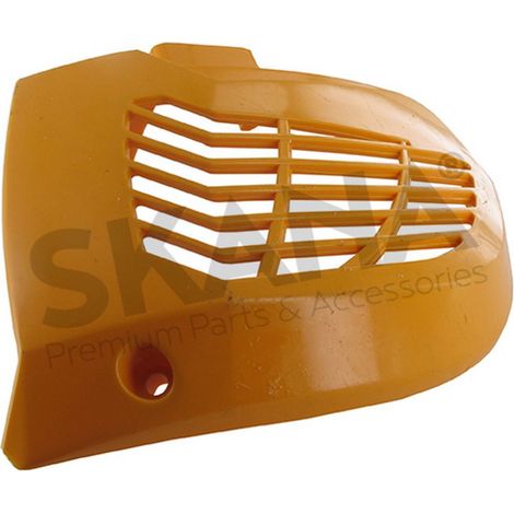 Carter De Protection D'échappement Jaune Pour Th Modèles Bhs5517, Eco60, Shp60, Xh60. Origine Stiga.