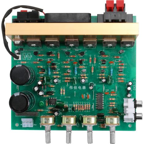 Panneau d'amplificateur Audio de grande puissance DX-2.1-3, canal de caisson de basses élevé, double cinéma maison DC18V-24V, fournitures de travaux manuels (1/5)