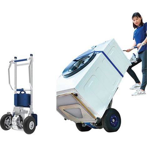 Elektrischer klappbare und kompakter Treppensteiger - Schaufel 400x240mm -  Belastung 170kg - DMEG170/CV (1/5)