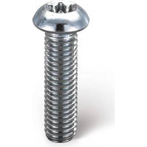 200 Vis à Métaux Tête Cylindrique Six Lobes 6 x 40 mm - ISO 14583 - DIN 7985 - Inox A2 - D-Work