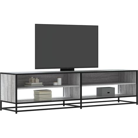 TV-Schrank Grau Sonoma 180,5x40x46 cm Holzwerkstoff (1/5)