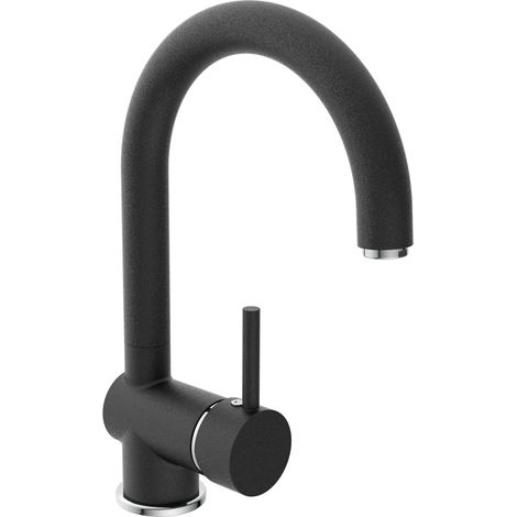 EISL Wasserhahn Küche Einhebelmischer Küchenarmatur Spültischarmatur Mischbatterie Spülbecken Rund Bogen NI182GAB (1/5)