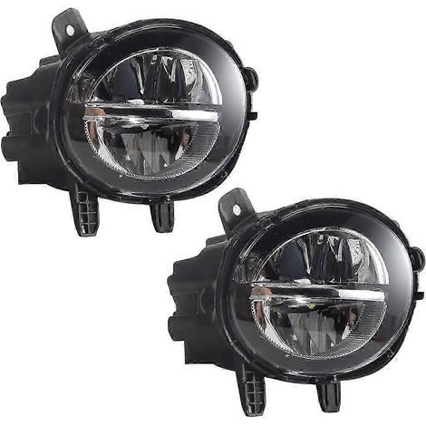 Paire de feux antibrouillard avant à LED pour BMW F20 F22 F30 F35 LCI W (1/5)