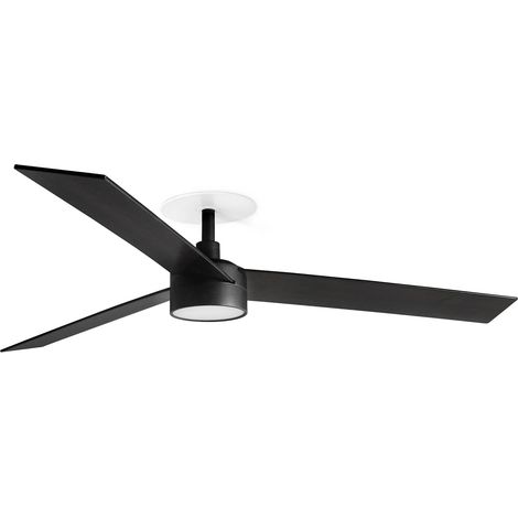 RUDDER RECESSED 3 L Ventilator schwarz/Nussbaum 20W SWT