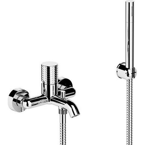 Miscelatore vasca esterno con flessibile cm 150 e doccetta a 1 funzione - serie Celebrity (1/3)