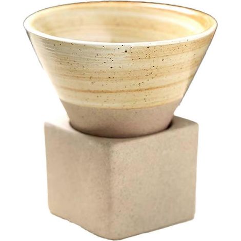 Japonais rétro céramique tasse à café rough pottery tasse à thé, latte art porcelain mug, suitable pour maison et bureau (1/5)