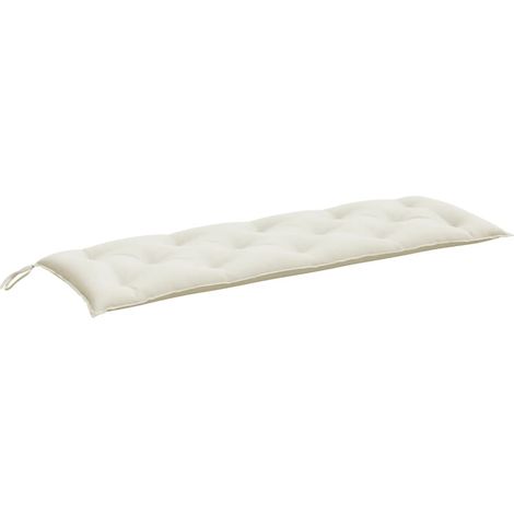 Maison Exclusive - Gartenbank-Auflage Melange Creme 150x50x7 cm S