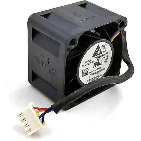 Lüfter TFA0412CN für Delta 4028, 12 V DC, 0,81 A, 8200 U/min, 4-adrig, PWM-Temperaturregelung, 4 cm Schalter