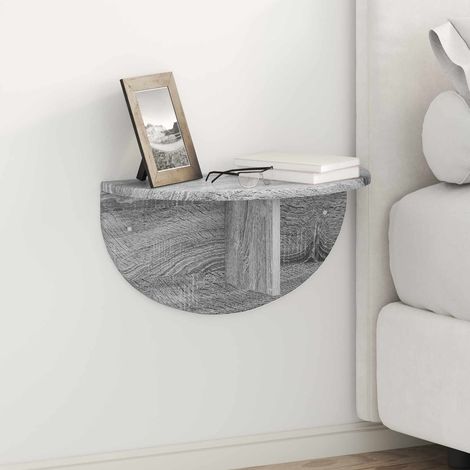 Wandregal Graues Sonoma 48 x 24 x 24 cm Holzwerkstoff
