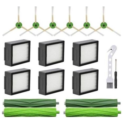 Brosses latérales et filtres HEPA pour aspirateurs iRobot Roomba i3 i4 i6 i7 i8 j7 E5 E6 E7 - Accessoires SODIAL (1/4)