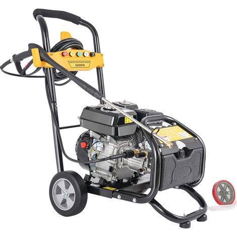 Nettoyeur haute pression, 7,5 CV, 5 buses, noir, 2465 PSI, Essence (1/2)