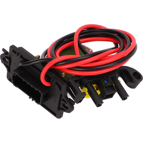 Résistance de moteur de ventilateur de chauffage 7701209803 avec faisceau de câbles, remplacement pour Clio MK III (1/5)
