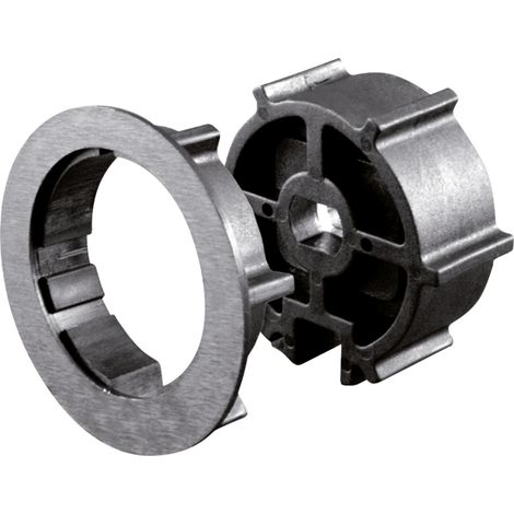 Schellenberg Adapter für 78 mm Motor auf 65 mm Markisenrundwelle mit Nut Adapter (1/2)