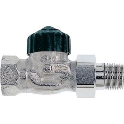HEIMEIER Corps de vanne thermostatique Standard, passage direct, DN 32, nickelé, 2202-05.000 (1/4)