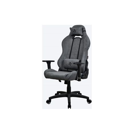 Arozzi Torretta SoftFabric silla gaming gris ceniza confortable