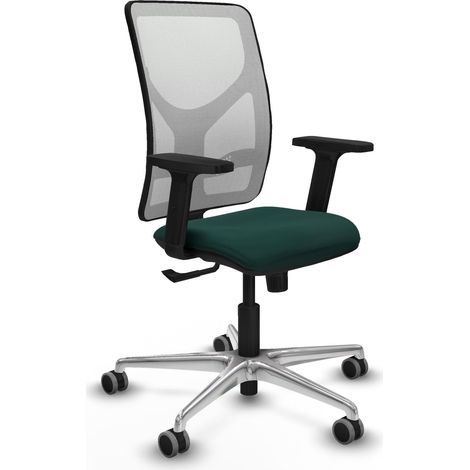 Chaise de bureau piqueras y crespo Motilla noir mousse 65 mm roues (1/2)