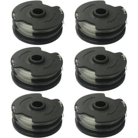Bobine de fil pour Parkside PRTA 20-Li A1 / B2 / C3 Bobines de Fil de Rechange pour débroussailleuse sans fil LIDL Parkside PRTA 20-Li A1 / B2 / C3. PRT 300 A1. PRT 550 A1 / A3 (6pcs) (1/4)