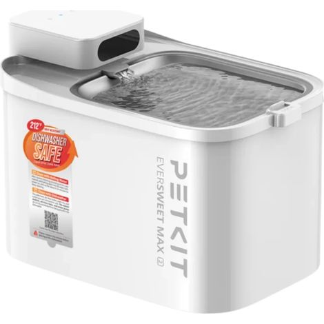 EVERSWEET MAX 100 UVC Fontaine à eau connectée pour animaux, 3L, 83jours d'autonomie - Petkit