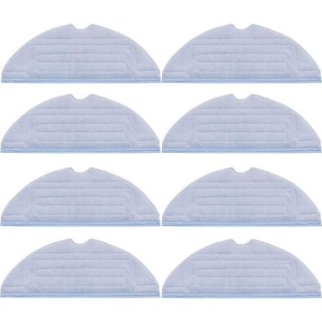 Lot de 8 lingettes de rechange pour Roborock S7 T7S T7S puls G10 accessoires, microfibre douce, lavable et réutilisable (1/5)