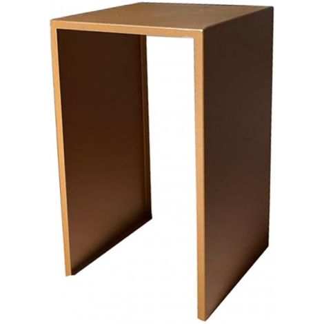 Soporte de metal para plantas Wanda cm 30 x 30 x 70 h Corten Tecnokit (1/5)