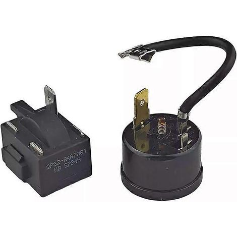 Démarreur PTC QPS2-A4R7MG1 avec protecteur de surcharge circulaire A15MG1 pour remplacement du compresseur de réfrigérateur Midea ( ) (1/5)