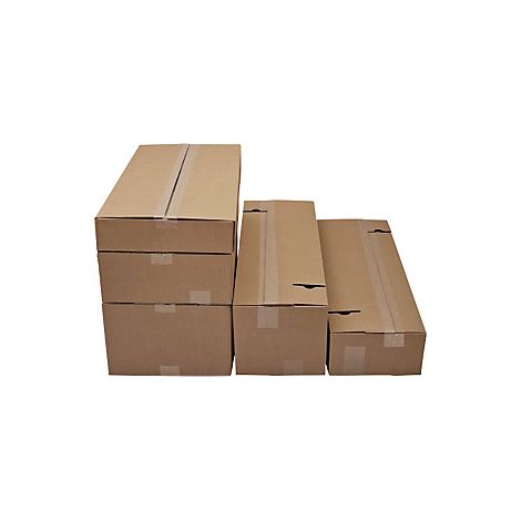 kaiserkraft  Scatola per spedizioni Multisize  marrone  a onda (1/3)