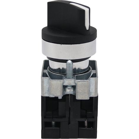 Comprend un interrupteur rotatif étanche IP65 LA155P-BD33, deux interrupteurs rotatifs normalement ouverts à trois positions, ouverture de 22 mm. (1/4)