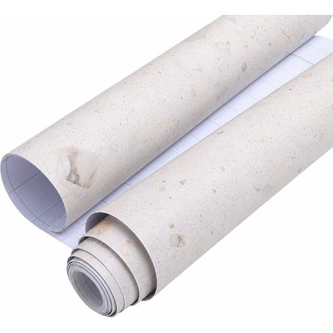 Rouleau de Sol Vinyle Adhésif Antidérapant pour Salle de Bains (1/5)
