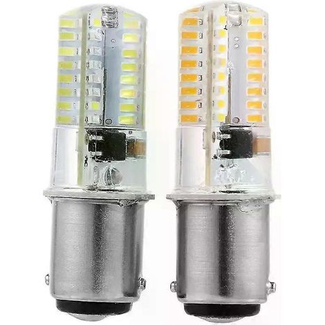 1 Stück Energiespar-LED-Maiskolbenlampe, weiß/warmweiß, 64 SMD, 26 W, BA15D, Kristalllampe, 110/120 V (1/4)