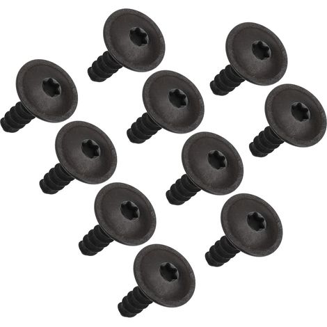 10 Rivets de passage de roue N90775001, clips métalliques de fixation, kit de remplacement pour sièges, accessoires auto, 10 pièces (1/5)