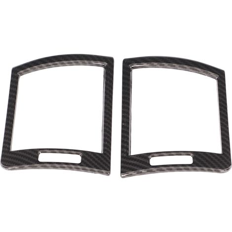 Kit de 2 pièces pour modification de voiture BMW Série 3 E46 (1998-2004) : cadre d'aération latérale en fibre de carbone. (1/5)