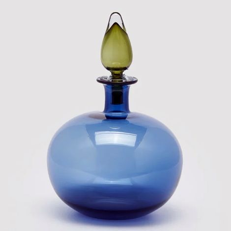 EDG Vaso Con Tappo Azzurro H 38 x D 25 cm (1/3)
