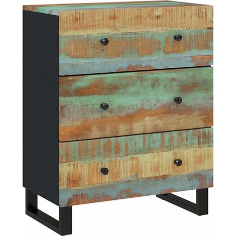 Maison Exclusive - Credenza 60x33x75 in Legno Massello di Recupero (1/5)