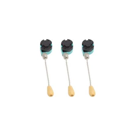 3pcs(Chrome) Interrupteur à Chaîne de Traction, Interrupteur de Lumière de Ventilateur de Plafond 3 Vitesses 4 Fils pour Plafonnier Ventilateur Lampe Applique Murale