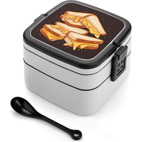 Boîte à lunch Bento pour sandwich au fromage adulte avec (1/5)