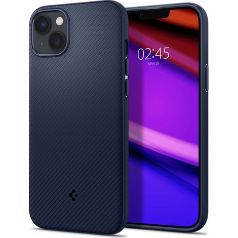 Spigen MAG-Rüstung iPhone 14 plus / 15 plus Marineblau (1/5)