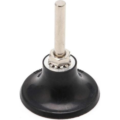 Support de disques de Ponçage de 2"et Tige de 1/4 '' pour Disque Rotatif 3M Roloc Pad Nouveau meulage Disque de Disque de Polissage GROOFOO (1/4)