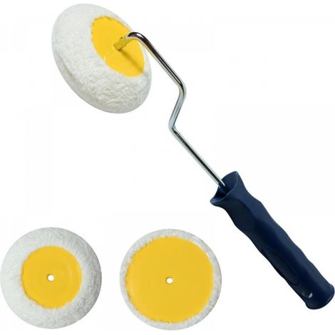 Outil de rouleau de peinture d'angle pour couper les bords des peintures à base d'eau et à base d'huile, adapté aux murs de la maison ou du bureau (1/5)