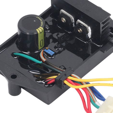 Automatischer Spannungsregler AVR5-1W7G-0 für 470 µF/250 V Gleichstromgeneratoren, zum Schweißen sowie für Zwei- und Einphasengeneratoren. (1/5)
