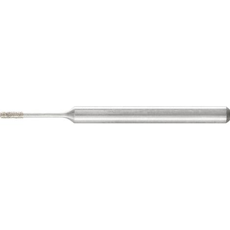 PFERD TOOLS Diamant-Schleifstift Zyl. Ø1,2 mm SchaftØ3 mm D126 (mit.) zum Schleifen von Bohrungen/Radien 5 Stk (1/5)