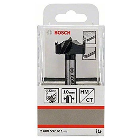 Punte per cerniere in metallo duro Bosch 32 x 90 mm (2608597611) per legno (1/4)