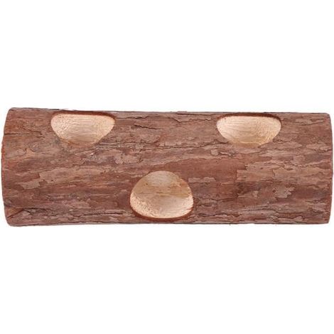 Xuyan Tunnel D\'Exercice En Bois Hamster - Jouet À Mâcher - Pour Lapin - Furet - Hamster - Cochon D\'Inde (S) (1/4)