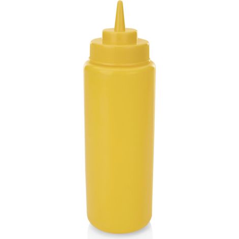 Flacon souple Ø 8 cm 0,95 ltr jaune polyéthylène lot de 6 - Was Germany (1/2)