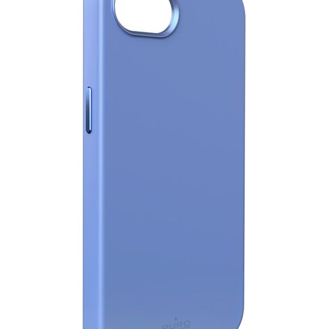 Coque en silicone MagSafe Icon Mag Pro pour iPhone 16e - Bleue (1/3)